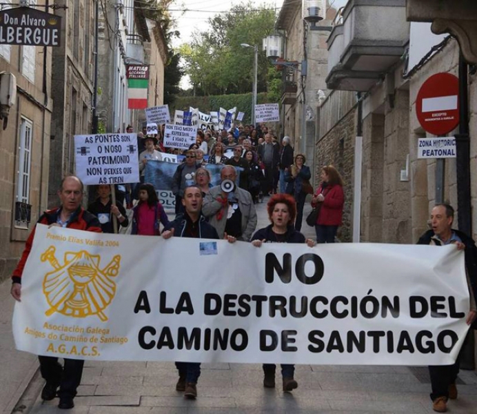 Manifestación Sarria